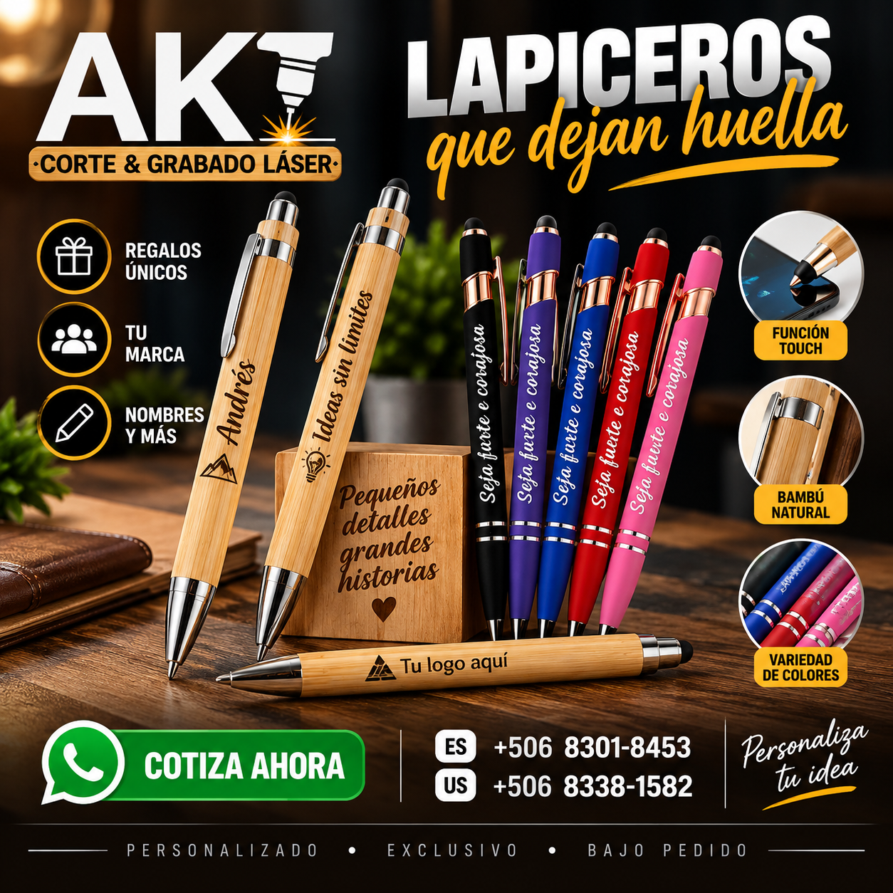 Lapiceros Colores Varios